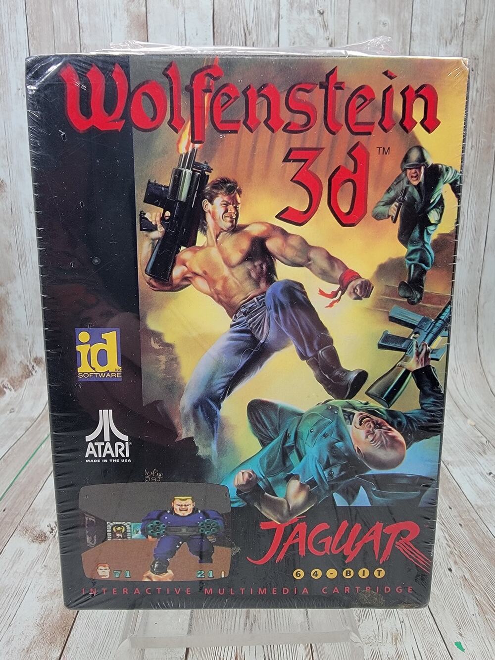 Wolfenstein 3D Atari Jaguar New Sealed J9028